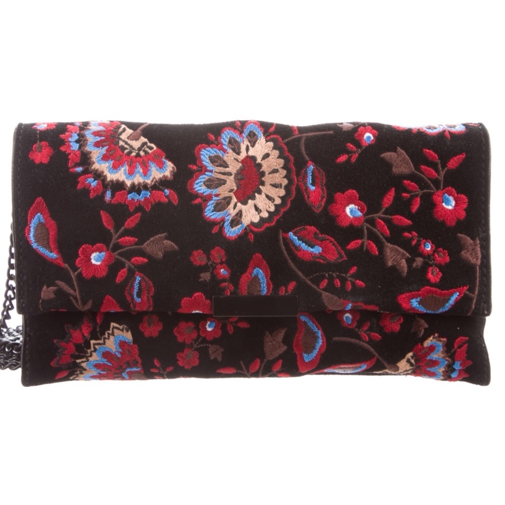 Embroidered crossbody